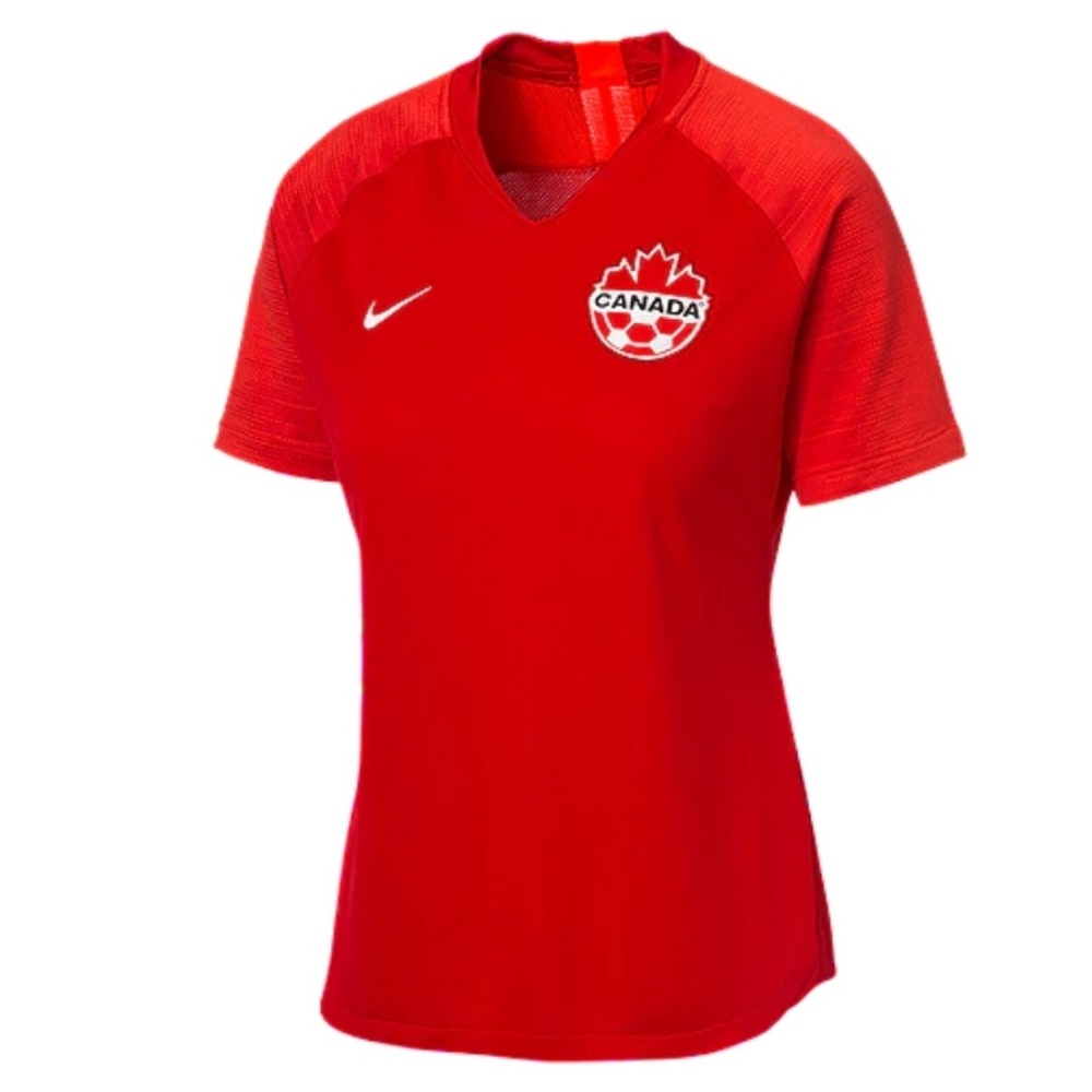 Canada womens soccer 2019 Nike strike home jersey